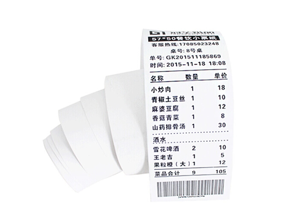 熱敏收銀紙顯色差是什么原因？